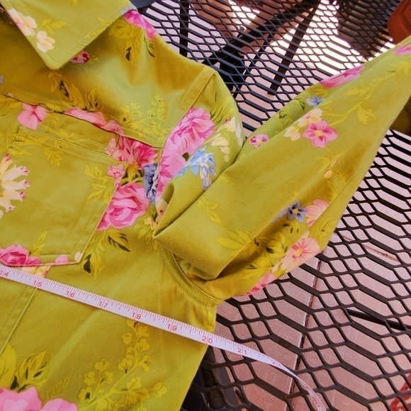 Jones New York Country Long Sleeve Colorful Sz M Jacket - Picture 12 of 13